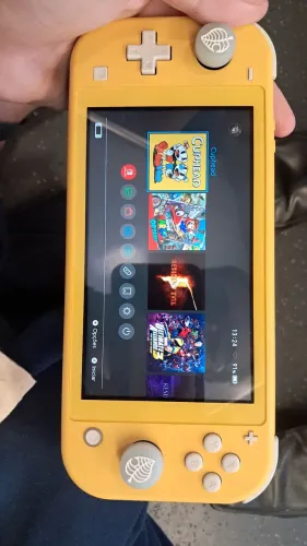 Switch lite desbloqueado 128gb(faço envio)