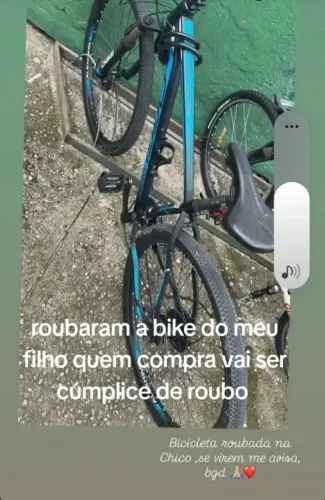 Bike roubada não compre 