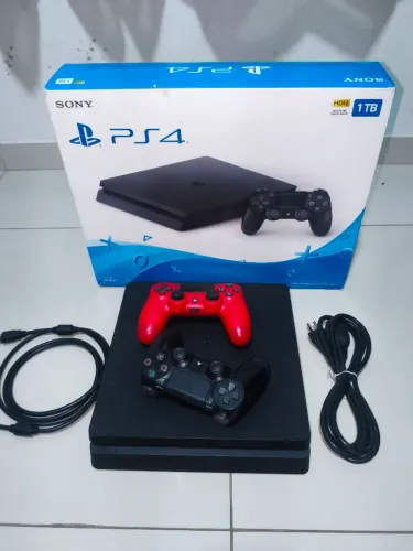 Playstation 4 SSD 1 terá, desbloqueado. LEIA anúncio.