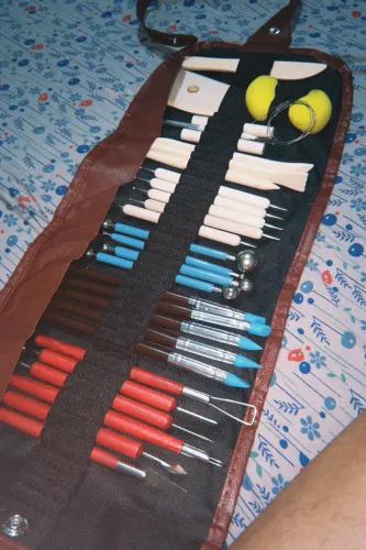 Kit 30 Ferramentas Estecas Para Cerâmica Argila E Biscuit