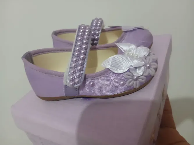 Vendo sapatinho bebe princesas 