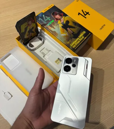 Realme 14 5G 08/256 Novo Entregamos Lacrado 