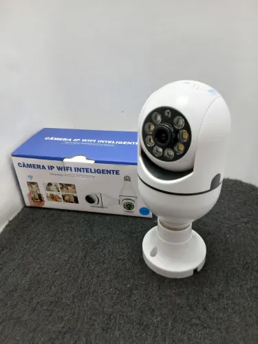 CÂMERA LÂMPADA WIFI ROBÔZINHO. * NOVA *