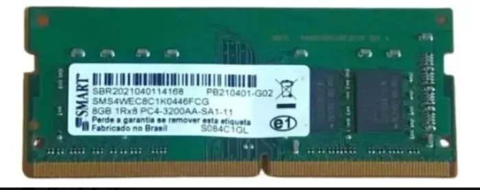 Memoria RAM 2x8Gb (16Gb Dual Chanel) Notebook 3200Mhz DDR4