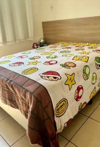 CAMA BOX SEMI-NOVA 