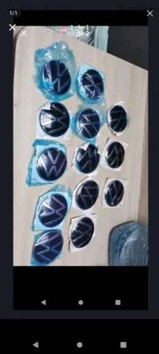 Emblema wosvagen nivus traseiro 9 cm