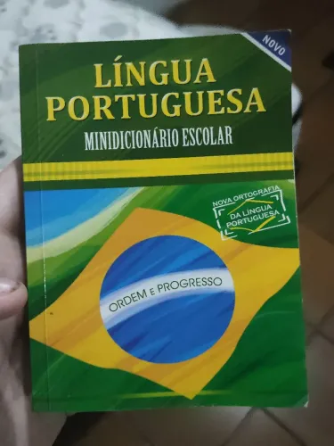 Dicionário língua portuguesa minidicionário escolar