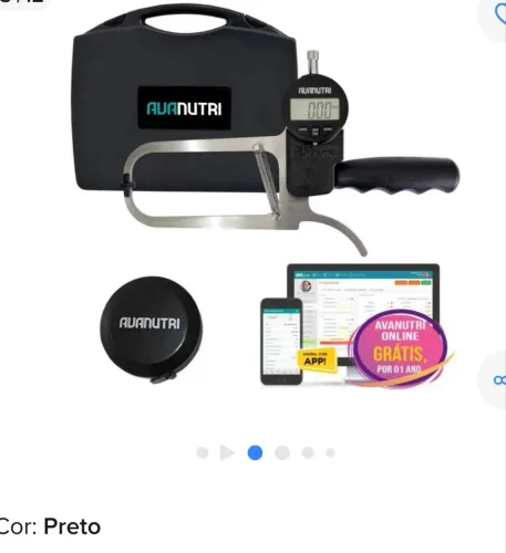 Vendo Plicômetro Adipômetro Medidor Científico Digital Avanutri
