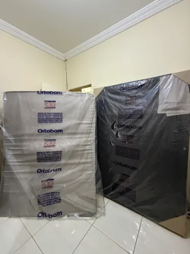 Cama box de casal Ortobom NOVA