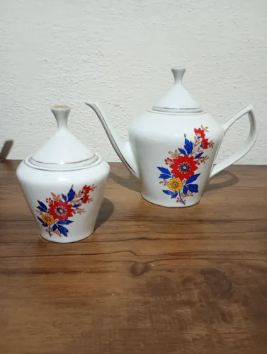  Duplinha  porcelana Pozzani 