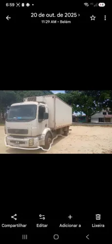 Caminhao bau frigorifico