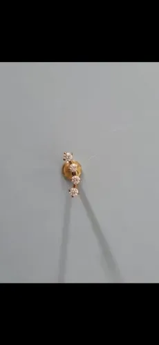 Piercing em Titânio PVD GOLD