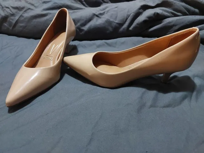 Scarpin Nude Vizzano Tam. 38<br>Tam. 38<br>R$ 80,00