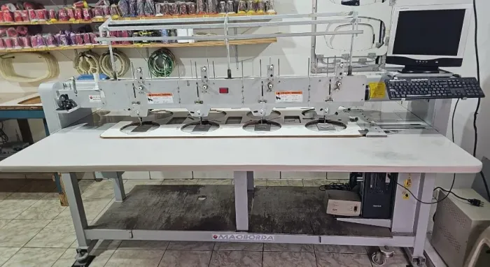 EQUIPAMENTOS PARA EMPRESA DE BORDADO INDUSTRIAL