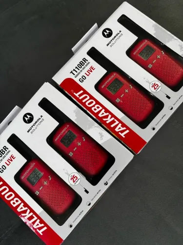 Rádio comunicador Motorola Talkabout T110BR walkie-talkie