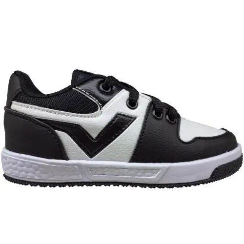 Tênis Infantil Masculino Dunk Preto e Branco Meninos Juvenil VV3803PB