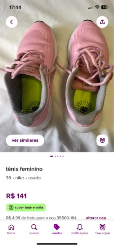 Tênis feminino