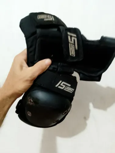 Kit Proteções usadas Patins e Skate