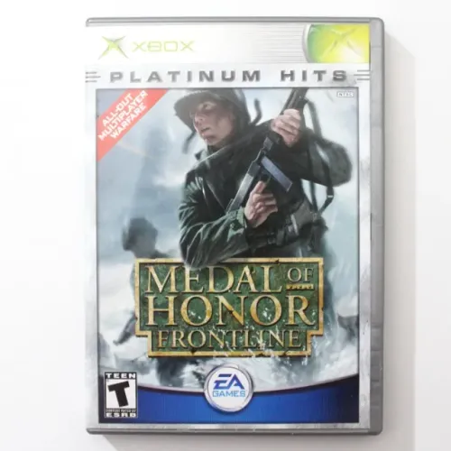 Medal of honor Frontline para Xbox completo, em perfeito estado de conservação