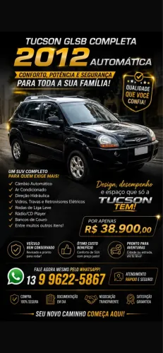 Hyundai Tucson 2.0 16V Aut. 2012