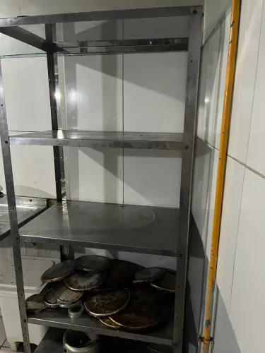 Suporte / Estante de Inox Compacta 