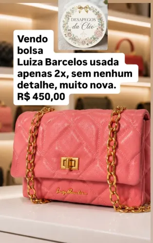 Bolsa Luiza Barcelos nova em perfeito estado, original 
