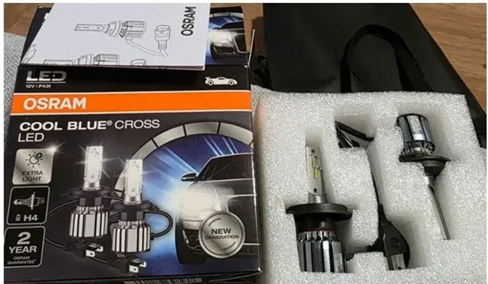 Lâmpadas Led H4 Cool Blue Cross Osram novas