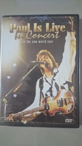 DVD Paul McCartney Is Live In Concert On The New World Tour - Novo Lacrado