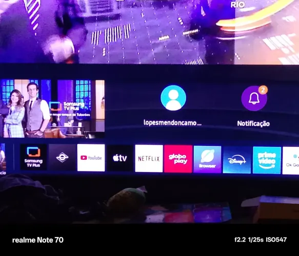 Televisão smart Samsung 50 polegadas