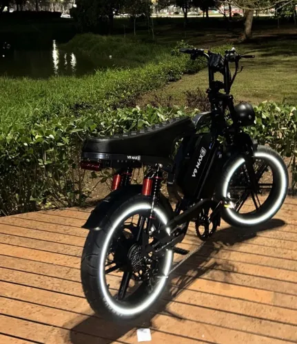Bicicleta Elétrica V9 Max S - 2 Baterias