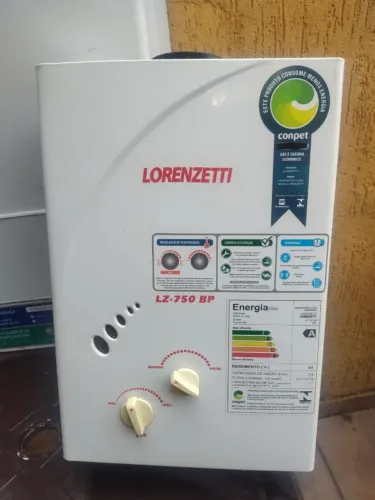 Aquecedor Lorenzetti LZ-750 BP Gás Natural Pouquissimo Usado