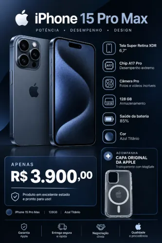 Iphone 15 ProMax 128GB
