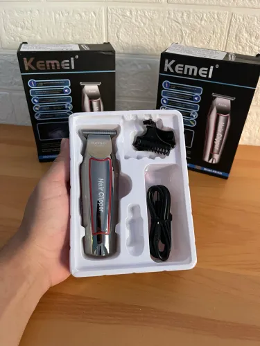 ? Kemei 032 ? Máquina de Cortar Cabelo e Barba | Profissional