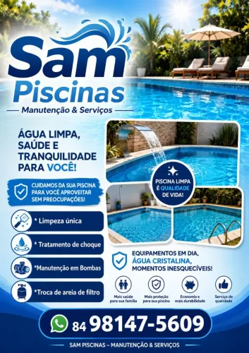Sam Piscinas  - Manutenção & Serviços 