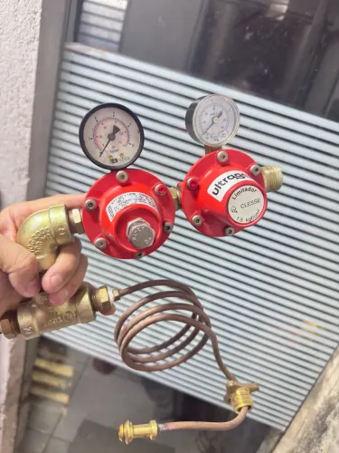 Kit Central De Gás GLP Clesse AP40 Ultragaz + Inversor Tupy + Cobre