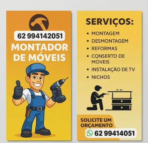 montagem e desmontagem de moveis