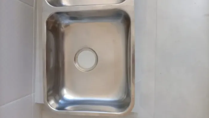 Cuba Dupla Para Cozinha Em Aço Inox 304 38x86