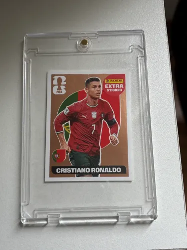 Figurinha legend do Cristiano Ronaldo bronze