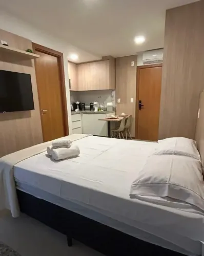 Studio Mobiliado no Caminho das Árvores | Ao Lado do Salvador Shopping | R$ 2.800