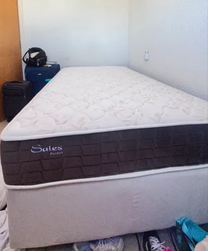 Cama Solteirão mola ensacada