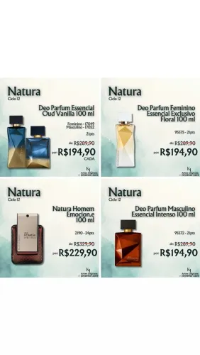 Produtos Natura 