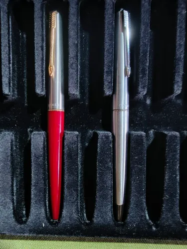 Duas Canetas tinteiro Parker 45