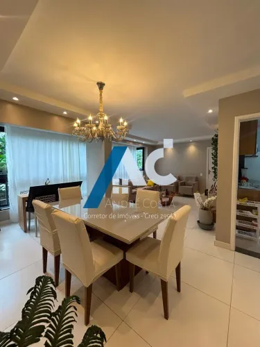 APARTAMENTO PARA LOCAÇÃO NA PITUBA 3/4 SEMI MOBILIADO | 110M² | NASCENTE | 01 VAGA - R$ 4.