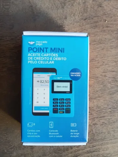 Máquina de cartão Point Mini - Mercado Pago