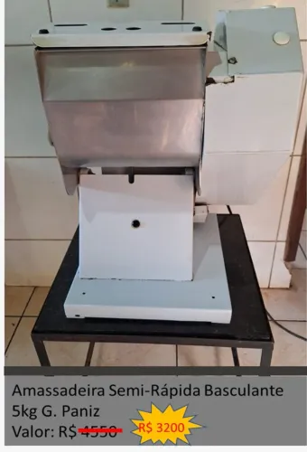 Vende-se *Fritadeira Elétrica *Masseira basculante 5kg