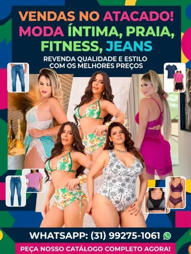 Atacadista em moda intima