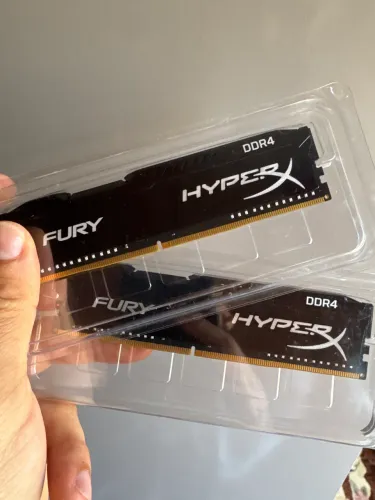 Memória RAM Hyperx Fury 2x4gb 2400mhz