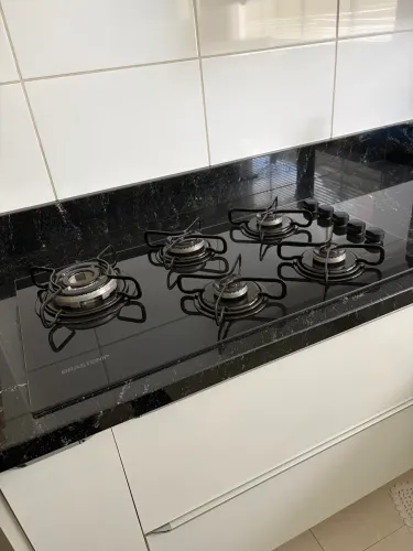 Cooktop Brastemp a gás 5 bocas