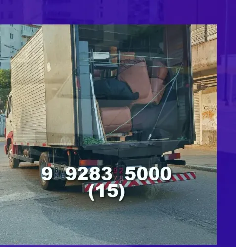 Frete urgente! Não fique na mão! Solução rápida para sua mudança!