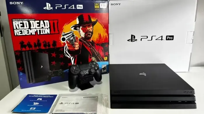 PS4 PRO READ DEAD REDEMPTION 1TB
